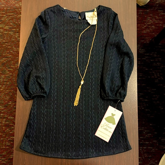 NWT! Midi Dress & Necklace Accessory - Picture 2 of 6